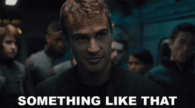 A Man Stands In Front Of A Crowd With Something Like That Written On The Bottom Right GIF