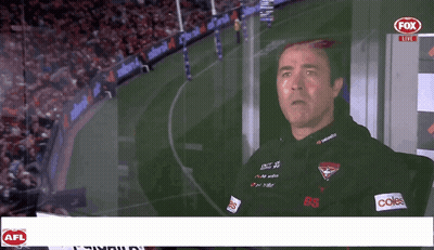 A Man Stands In Front Of A Fox Live Advertisement GIF