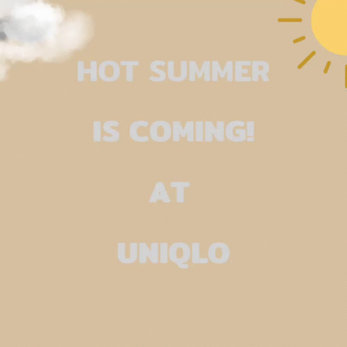 A Man Stands With His Arms Crossed In Front Of A Sign That Says Shop Now At Www.uniqlo.com GIF