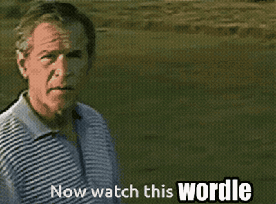 A Man Swinging A Golf Club With The Words Now Watch This Wordle Written Below Him GIF