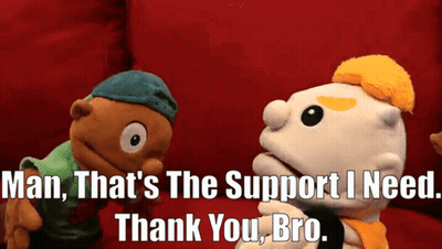 A Man That 'S The Support I Need Thank You Bro. GIF