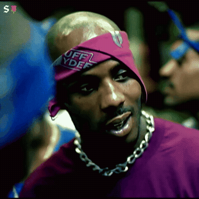 A Man Wearing A Bandana That Says Uff Ydee GIF
