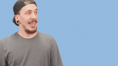 A Man Wearing A Baseball Cap And A Gray Shirt Says Keep It Safe GIF