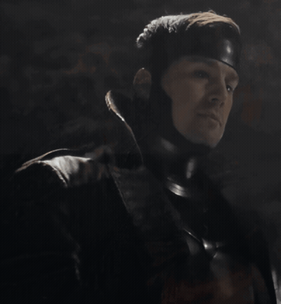 A Man Wearing A Black Headband And A Black Jacket GIF