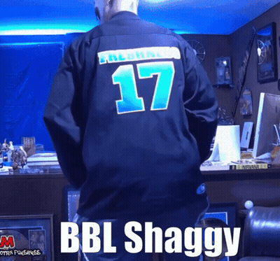 A Man Wearing A Black Jersey With The Number 17 On The Back GIF