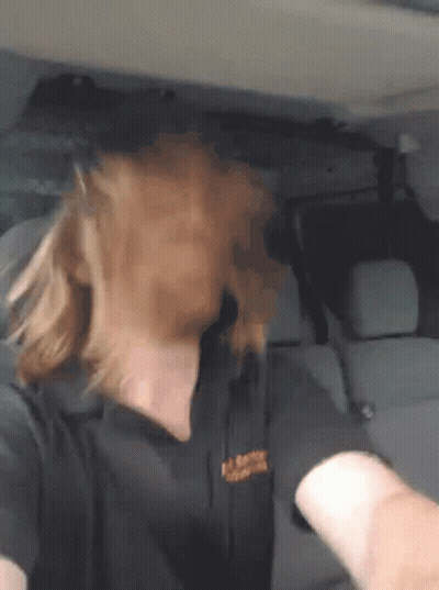 A Man Wearing A Black Shirt That Says ' A Better World ' On It GIF