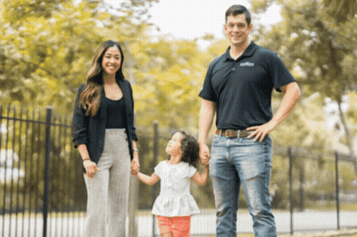A Man Wearing A Black Shirt That Says ' Smithfield ' On It GIF
