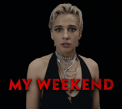 A Man Wearing A Blue And Gray Jacket With The Words Sunday Scaries On It GIF