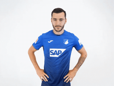 A Man Wearing A Blue Jersey That Says Adamyan 23 On It GIF