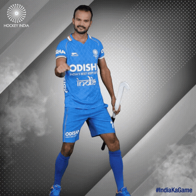 A Man Wearing A Blue Jersey That Says Odish On It GIF