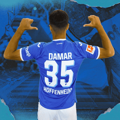 A Man Wearing A Blue Jersey With The Number 35 On The Back GIF