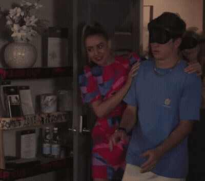 A Man Wearing A Blue Shirt That Says Arizona On The Back GIF
