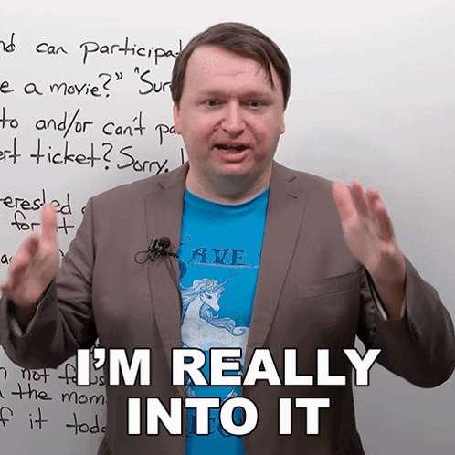 A Man Wearing A Blue Shirt That Says Ave On It GIF