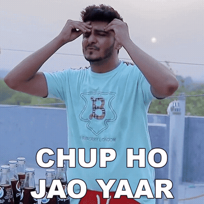 A Man Wearing A Blue Shirt That Says ' Burberry London ' GIF