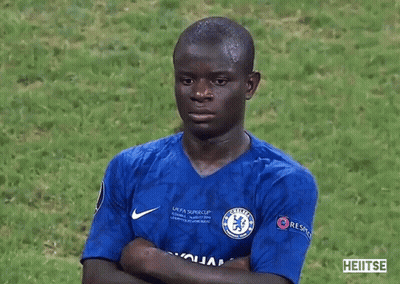 A Man Wearing A Blue Shirt That Says Uefa Super Cup On It GIF
