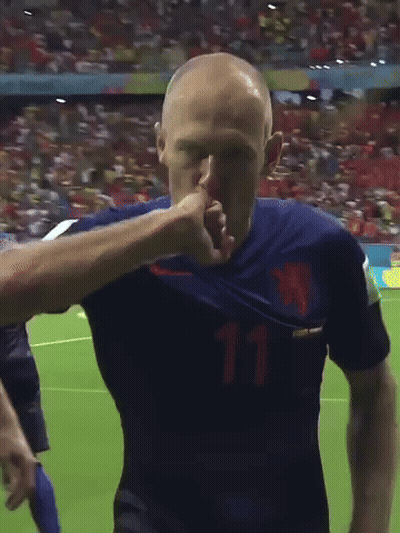 A Man Wearing A Blue Shirt With The Number 11 On It GIF