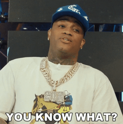 A Man Wearing A Corona Hat And A Shirt That Says You Know What On It GIF