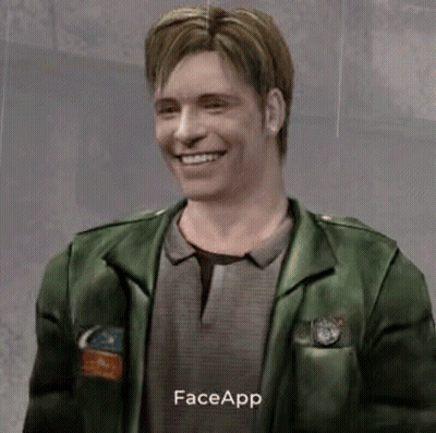 A Man Wearing A Green Jacket And A Brown Shirt Is Smiling . GIF