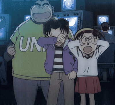 A Man Wearing A Green Shirt That Says ' Uni ' On It GIF