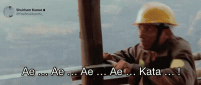 A Man Wearing A Hard Hat Says Ae Ae Ae Ae Ae Kata GIF