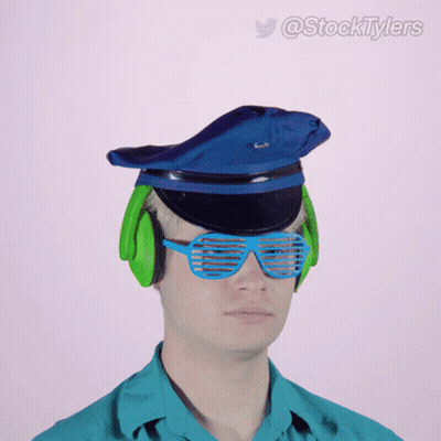 A Man Wearing A Hat And Headphones Says Dyor GIF