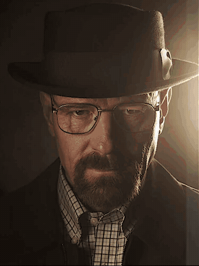A Man Wearing A Hat Has A Yellow Circle Behind His Face GIF