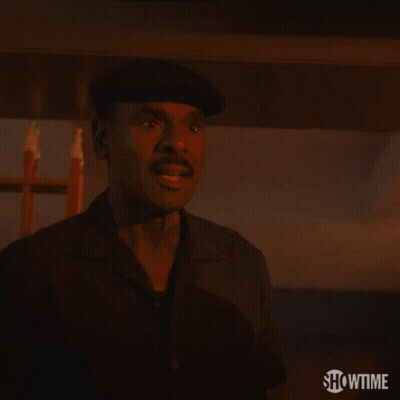 A Man Wearing A Hat Is Smiling In A Showtime Advertisement GIF