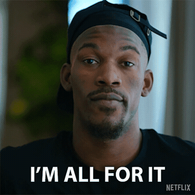 A Man Wearing A Hat Says I 'M All For It Netflix GIF