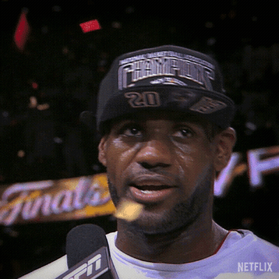 A Man Wearing A Hat That Says Champions 20 On It GIF
