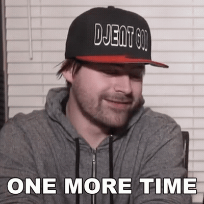 A Man Wearing A Hat That Says Djent God On It GIF