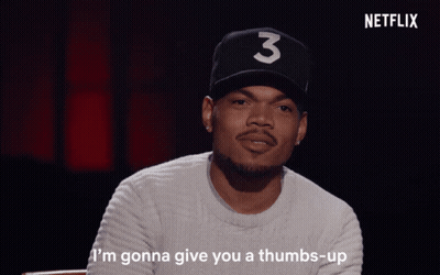 A Man Wearing A Hat With The Number 3 On It Is Giving A Thumbs Up GIF