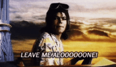 A Man Wearing A Helmet And Goggles Says Leave Me Aloooooone ! GIF