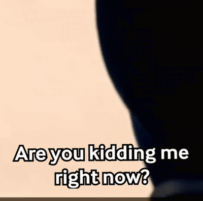 A Man Wearing A Hooded Jacket And A Hat Says " Are You Kidding Me Right Now ? " GIF