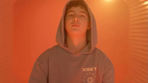 A Man Wearing A Hooded Sweatshirt Is Asking What Do You Rep GIF