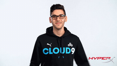 A Man Wearing A Hoodie That Says Cloud9 GIF