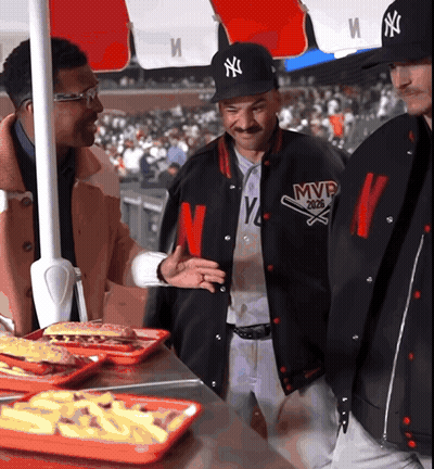 A Man Wearing A Jacket That Says Mvp 2020 On It GIF