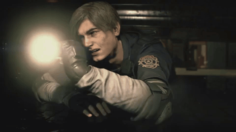 A Man Wearing A Jacket With A Badge That Says R.p.d. On It GIF
