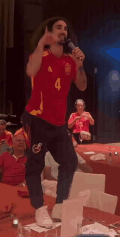 A Man Wearing A Jersey With The Number 4 On It GIF