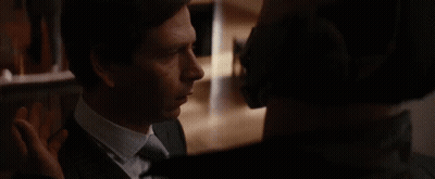 A Man Wearing A Mask Is Asking Another Man If He Feels In Charge GIF