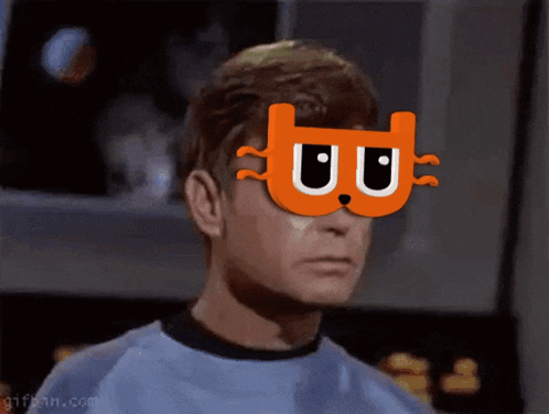 Man Wearing U U Mask GIF
