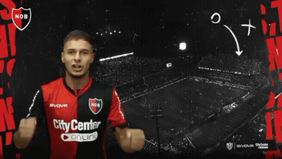 A Man Wearing A Nob Jersey Stands In Front Of A Sign That Says Igood 00000L GIF