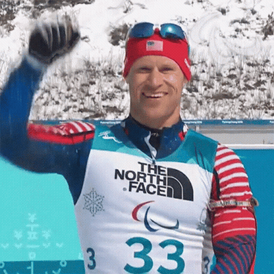 A Man Wearing A North Face Shirt With The Number 33 On The Front GIF