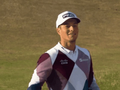 A Man Wearing A Ping Hat And Cisco Shirt GIF
