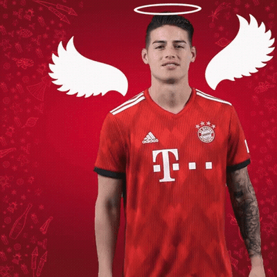 A Man Wearing A Red Adidas Shirt With A T On It GIF