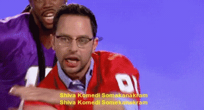 A Man Wearing A Red Jersey With The Number 0 On It GIF