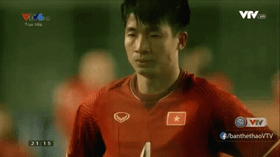 A Man Wearing A Red Soccer Jersey With A Star On The Front GIF