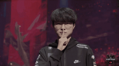 A Man Wearing A Samsung Odyssey Neo Hoodie Stands In Front Of A Crowd GIF