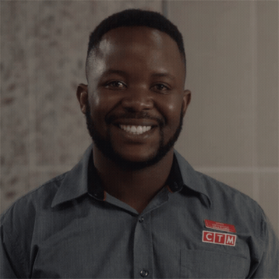 A Man Wearing A Shirt That Says Ctm Smiles GIF