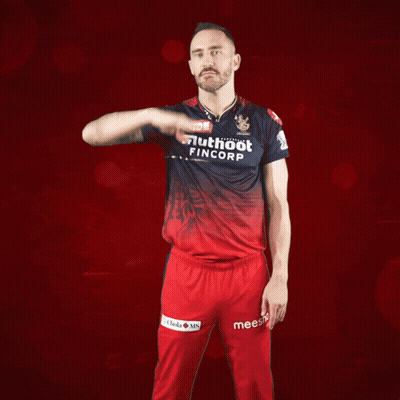A Man Wearing A Shirt That Says Exide Muthoot Fincorp On It GIF