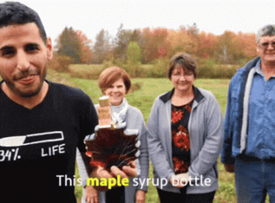 A Man Wearing A Shirt That Says ' Life ' On It GIF